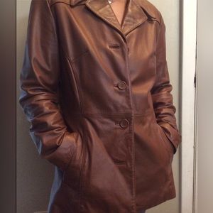 Vintage Wilson  soft leather jacket